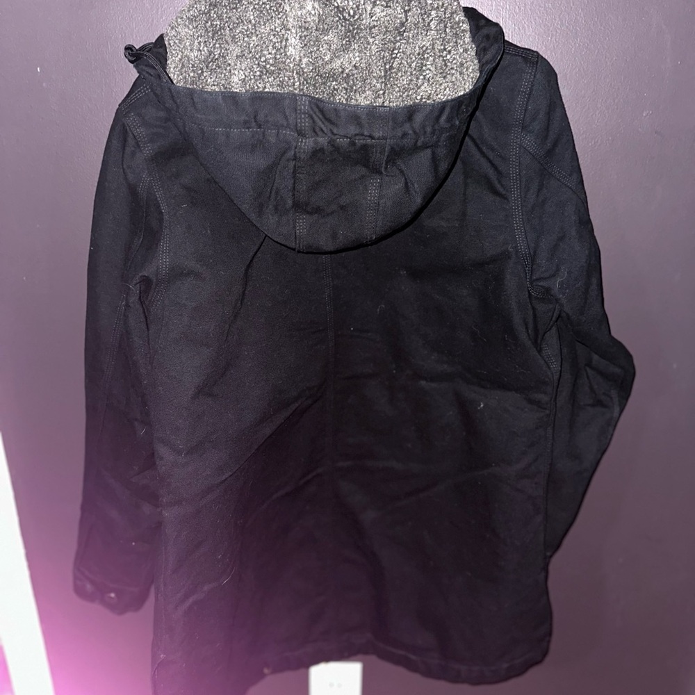 Carhartt Black Heavy Quilted Insulated Duck Jacket NWT; NEVER WORN - Picture 10 of 12
